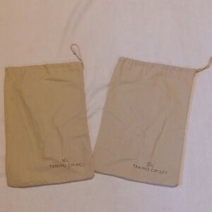 Tanino Crisci Beige Dust Bags 13x9 Inches